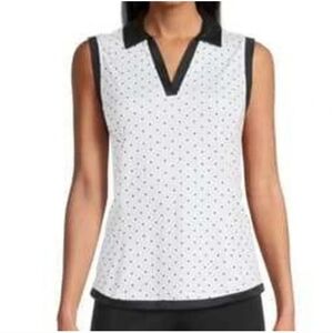 Ben Hogan  Polka Dot Sleeveless Blouses X2